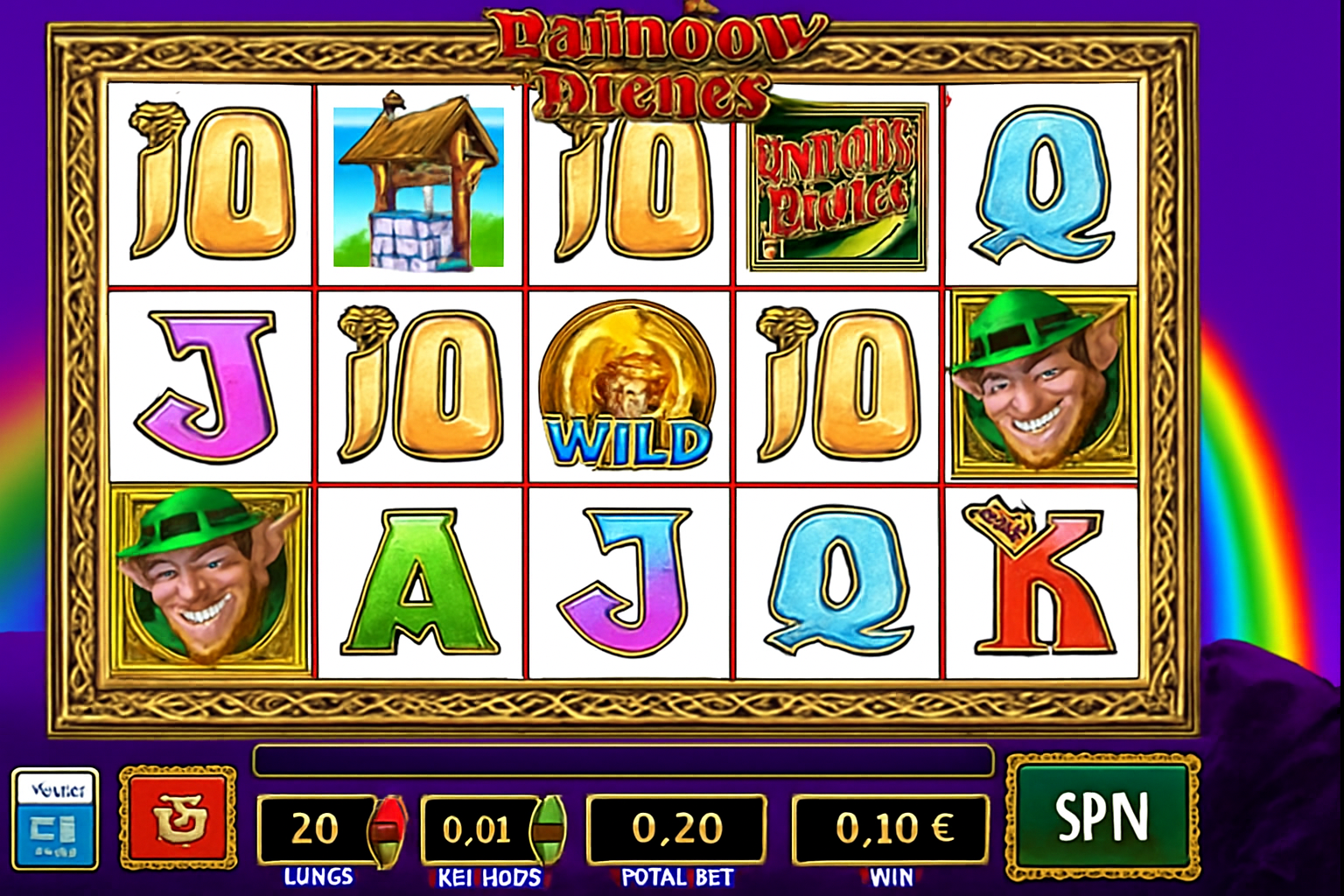 Rainbow Riches gameplay